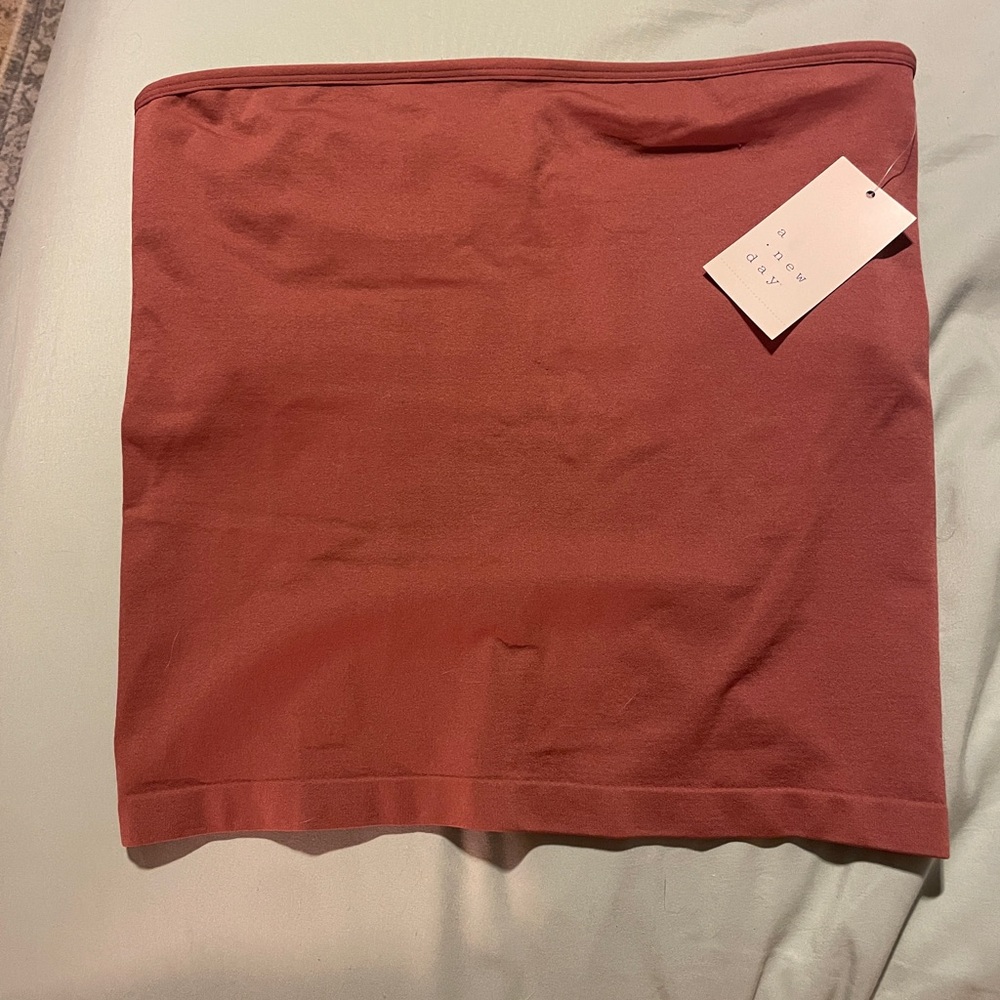 A New Day Tube Top - Rust